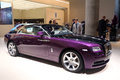 Rolls Royce Wraith violet/noir 3/4 avant droit