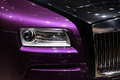 Rolls Royce Wraith violet/noir phare avant