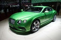 Bentley Continental GT Speed vert 3/4 avant gauche