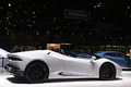 Salon de Genève 2016 - Lamborghini Huracan LP610-4 Spider blanc profil