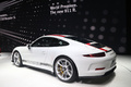 Salon de Genève 2016 - Porsche 991 R blanc 3/4 arrière gauche