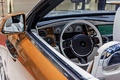 Salon de Genève 2016 - Rolls Royce Dawn orange tableau de bord