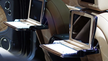 Mondial de l'Automobile de Paris 2012 - Bentley Mulsanne Executive Interior anthracite tablettes