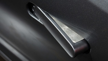 Mondial de l'Automobile de Paris 2012 - Jaguar F-Type S V6 gris poignée de porte