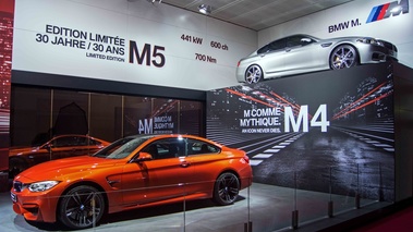 BMW M4 orange & M5 gris mate
