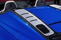 Mondial de l'Automobile de paris 2016 - Audi R8 V10 Spyder bleu couvre-tonneau