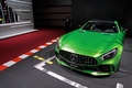 Mondial de l'Automobile de Paris 2016 - Mercedes AMG GTr vert mate face avant