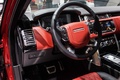 Mondial de l'Automobile de Paris 2016 - Range Rover SV Autobiography rouge tableau de bord