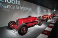 Museo Alfa Romeo - 8C 2300 Monza bordeaux 3/4 avant gauche