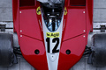 Rétromobile 2012 - Formule 1 Ferrari rouge vue du dessus