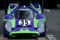 Rétromobile 2012 - Porsche 917 violet/vert face avant