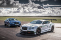 Bentley Continental GT3 blanc & GT Speed bleu