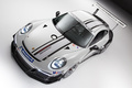 Porsche 911 GT3 Cup 2013 vue avant haut