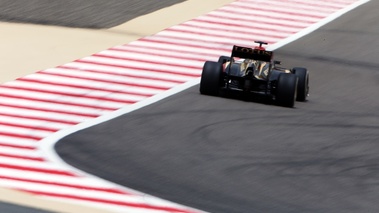 F1 GP Bahreïn 2013 Lotus vue arrière