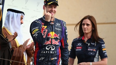 F1 GP Bahreïn 2013 Red Bull podium vettel