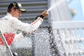 F1 GP Belgique 2012 victoire Button champagne