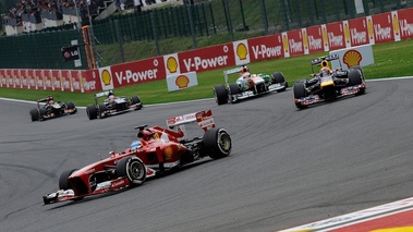 F1 GP Belgique 2013 Ferrari Alonso