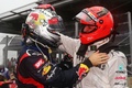 F1 GP Brésil 2012 Red Bull Vettel et Schumacher