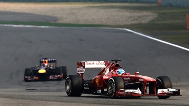 F1 GP Chine 2013 Ferrari et Red Bull