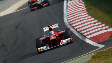 F1 GP Corée du Sud 2012 Ferrari Alonso vue de face
