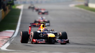 F1 GP Corée du Sud 2012 Red Bull Webber vue de face