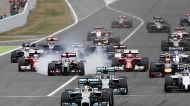 F1 GP Espagne 2014 départ