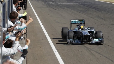 F1 GP Hongrie 2013 Hamilton victoire