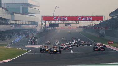 F1 GP Inde 2012 départ