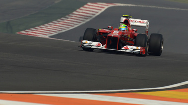 F1 GP Inde 2012 Ferrari 3/4 avant