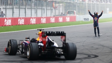F1 GP Inde 2013 Red Bull Vettel victoire