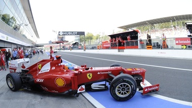 F1 GP Italie Ferrari Alonso stands