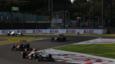 F1 GP Japon 2013 Lotus et Red Bull départ