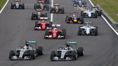 F1 GP Japon 2015 départ 