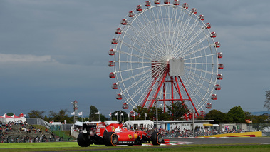 F1 GP Japon 2015 Ferrari grande roue 