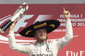 F1 GP Mexique 2015 Mercedes Rosberg podium