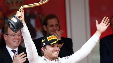 F1 GP Monaco 2015 Mercedes victoire Rosberg