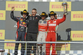 F1 GP USA 2012 podium