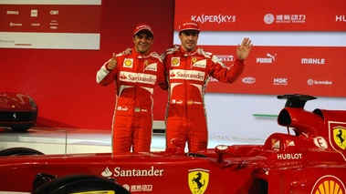 Ferrari F138 Alonso et Massa