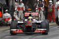GP Espagne 2012 McLaren sortie des stands