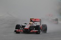  GP Malaisie 2012 McLaren de face pluie