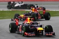 GP Malaisie 2012 Red Bull Webber et Vettel