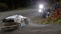 WRC Grande-Bretagne 2013 Volkswagen 3/4 arrière flash