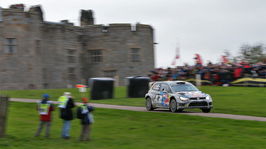 WRC Grande-Bretagne 2013 Volkswagen château