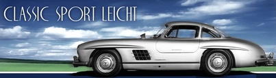 Bannière de négociant automobile de mercedes classic CLASSIC SPORT LEICHT
