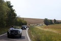 Rallye d'Automne 2012 - Jaguar XK120 vert face arrière travelling