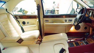 Sellerie Caribex - Bentley Continental noir intérieur 2