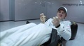 Mercedes F1 Nico Rosberg et le baquet de pilote