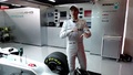 Nico Rosberg présente la Mercedes F1 W03