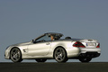 SL 65 AMG grise 3/4 arrière gauche