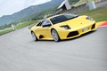 Lamborghini Murciélago LP 640 jaune 3/4 avant droit